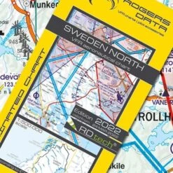 VFR Luftfahrtkarte 2023 - Sweden North 1:500.000