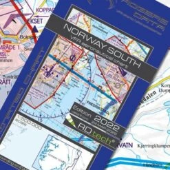 VFR Luftfahrtkarte 2023 - Norway South 1:500.000