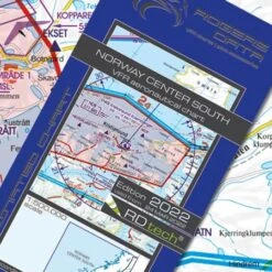 VFR Luftfahrtkarte 2023 - Norway Center South 1:500.000