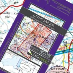 VFR Luftfahrtkarte 2023 - Lithuania 1:500.000