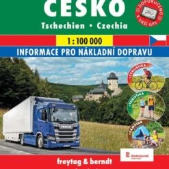 Touristischer Autoatlas Tschechien (1:100.000)