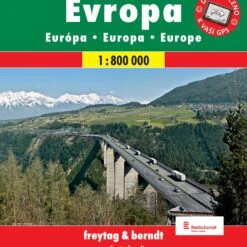 F&b Prag Autoatlas - Europa 1:800.000 (Spiralbindung)