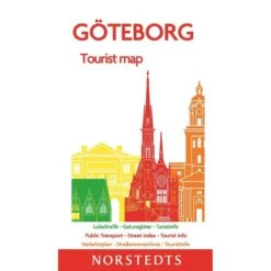 Norstedts Tourist Map Göteborg 1:12.000