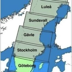 ICAO Luftfahrtkarte Schweden: Göteborg 1:500.000 Edition 2018
