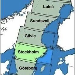 ICAO Luftfahrtkarte Schweden: Stockholm 1:500.000 Edition 2019