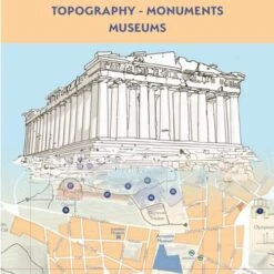 Anavasi Cultural Map Ancient Athens - Modern Athens 1:6.800