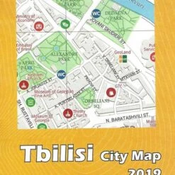 Geoland City Map Tbilisi/Tiflis And Surroundings 1:10.000 1:100.000