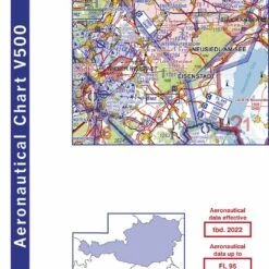 ICAO Karte Österreich / Austria 1:500.000 (Ausgabe 2022)