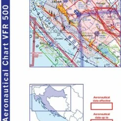 DFS Visual 500 Croatia North - Kroatien Nord 1:500.000 - Edition 2021