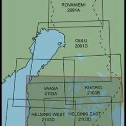 ICAO Luftfahrtkarte Finnland: Helsinki East 1:500.000 Edition 2017