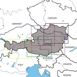 VFR Luftfahrtkartenset 2023 - Österreich 1:200.000