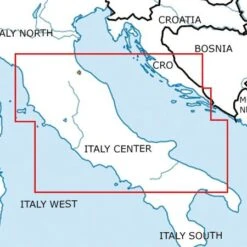 VFR Luftfahrtkarte 2023 - Italien Mitte 1:500.000