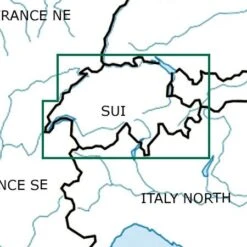 VFR Luftfahrtkarte 2023 - Schweiz 1:500.000